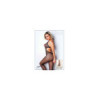 Bodystocking en dentelle et résille noire - Le Numéro 17 - Collection Bodystocking 